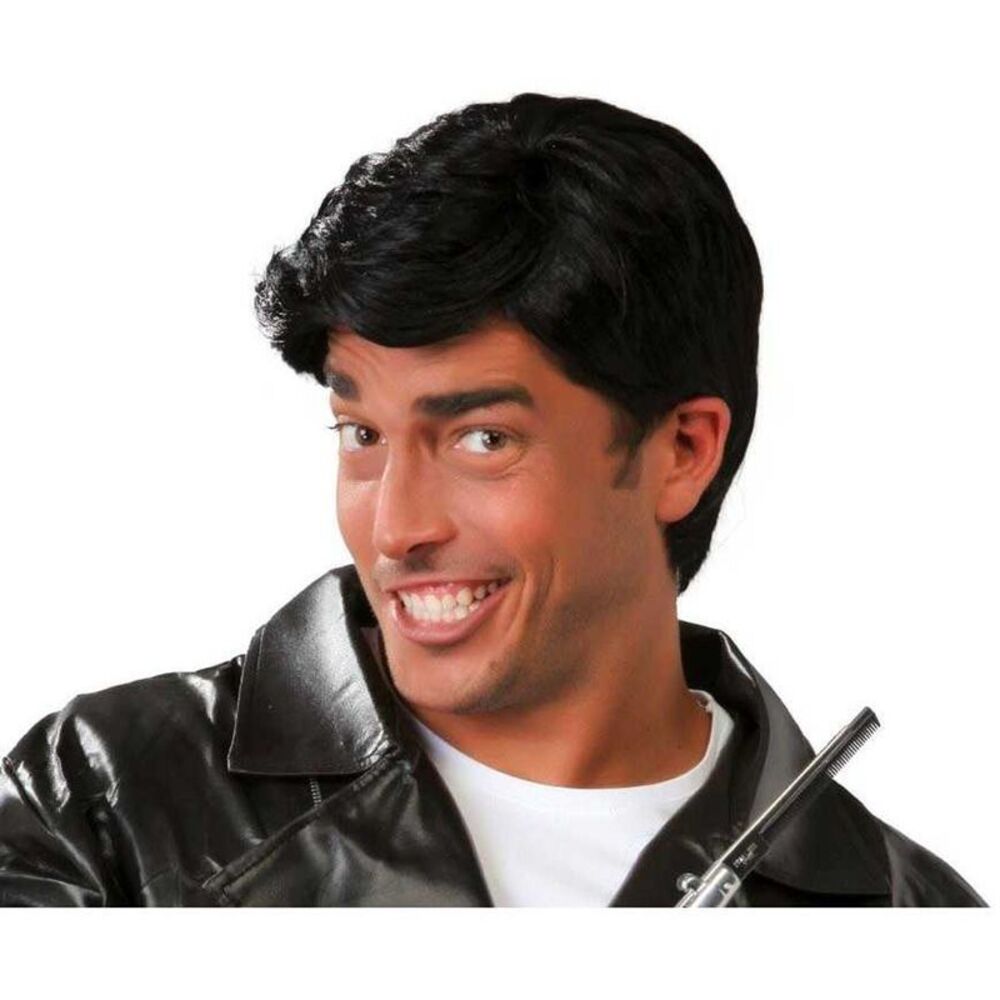 Fiestas Guirca Mens Short Wig / Black